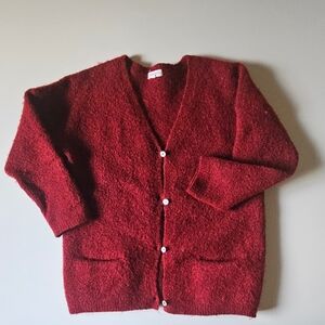 Hundred pieces alpaca cardigan